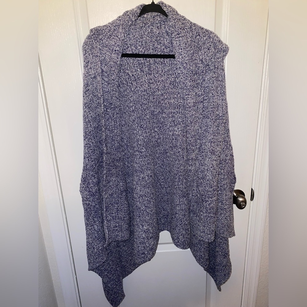 Cozy Heathered Purple Women's Sweater